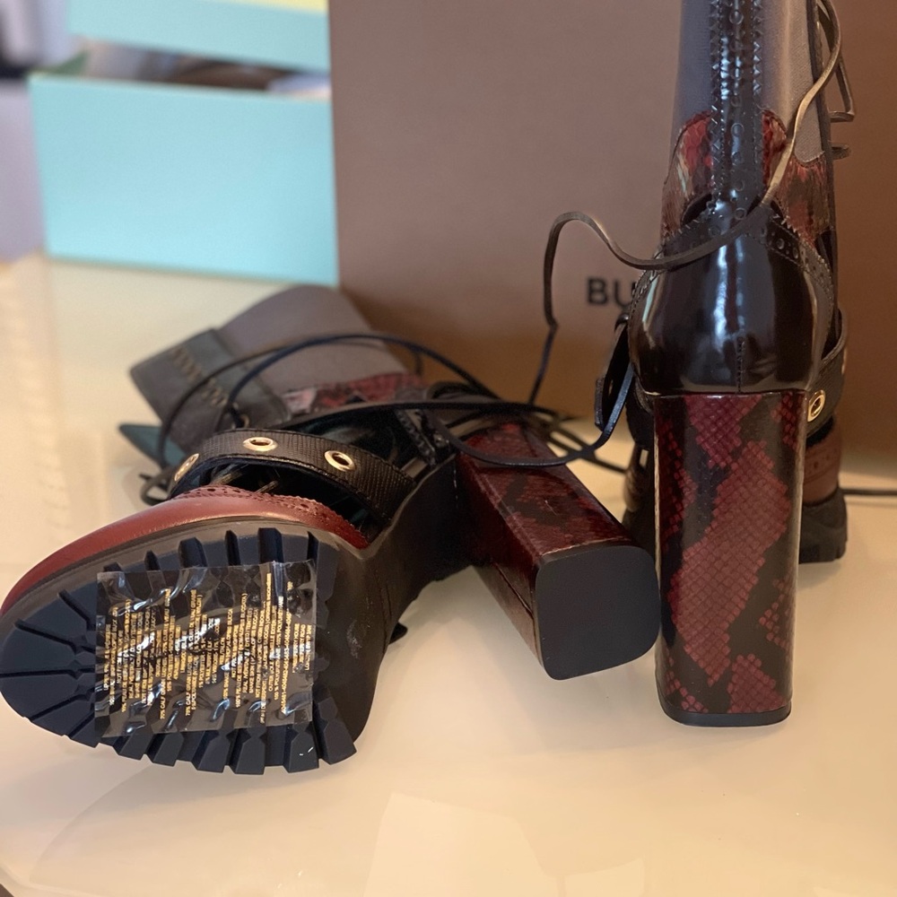 Burberry Lace-Up Boots - Picture 4 of 4
